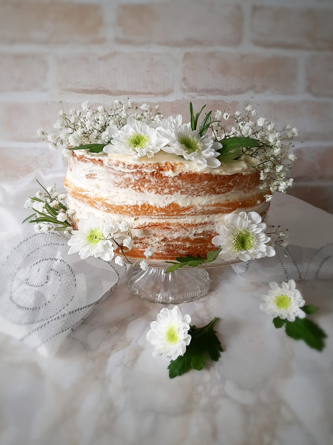 Naked Cake Alla Frutta E Mascarpone Ketty Cucino Oggi