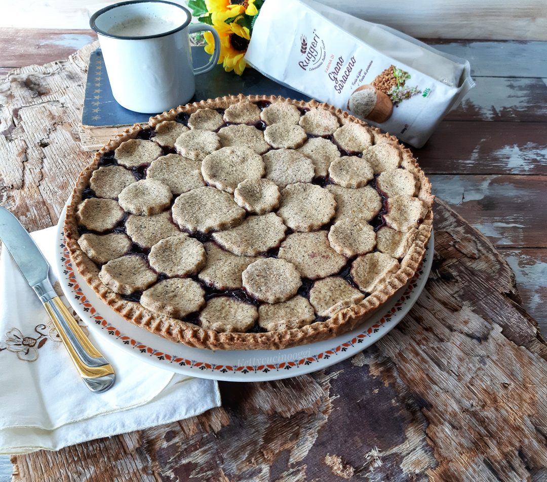 CROSTATA RUSTICA DI GRANO SARACENO