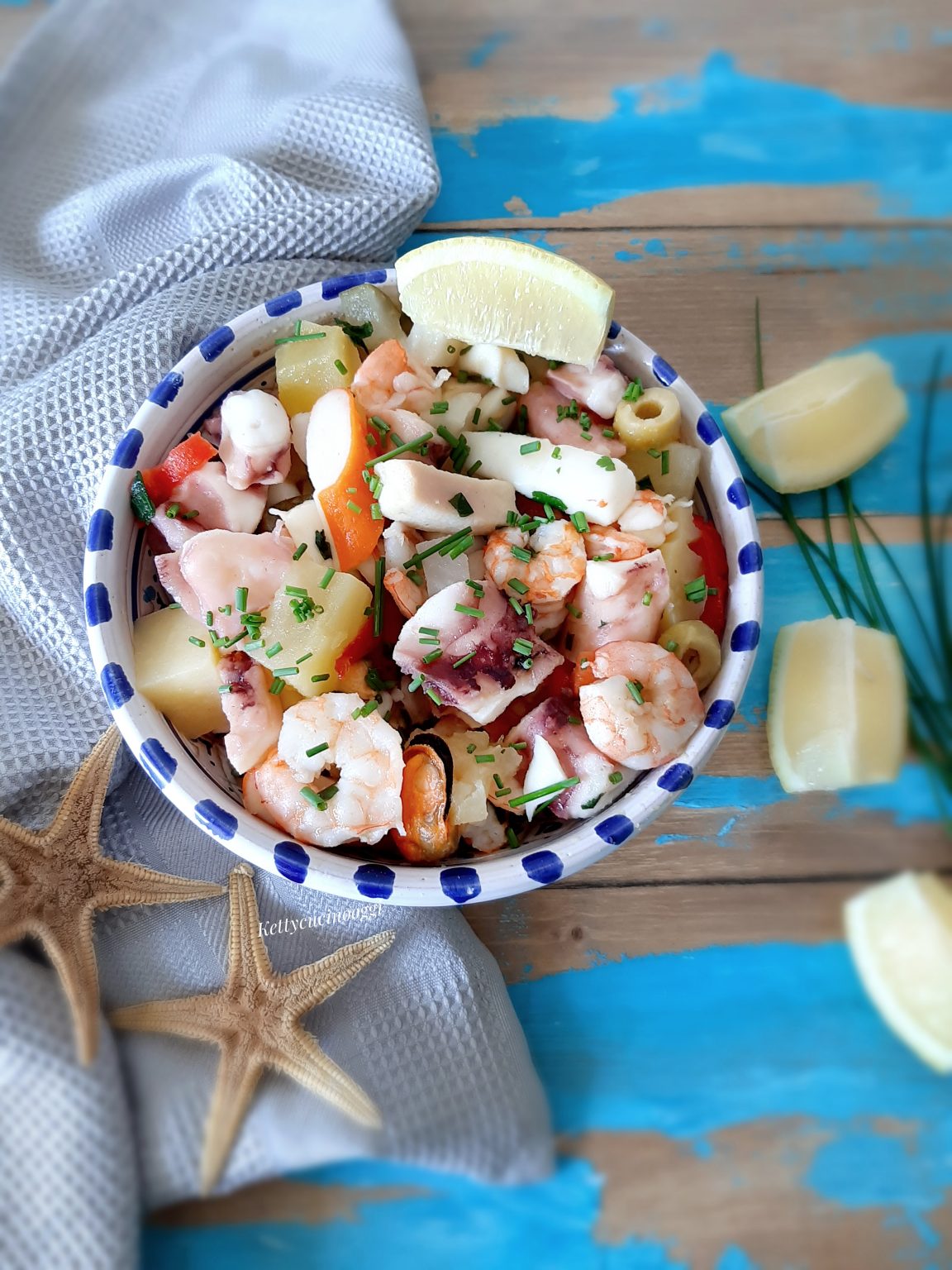 INSALATA DI MARE CON PATATE - Ketty Cucino Oggi?