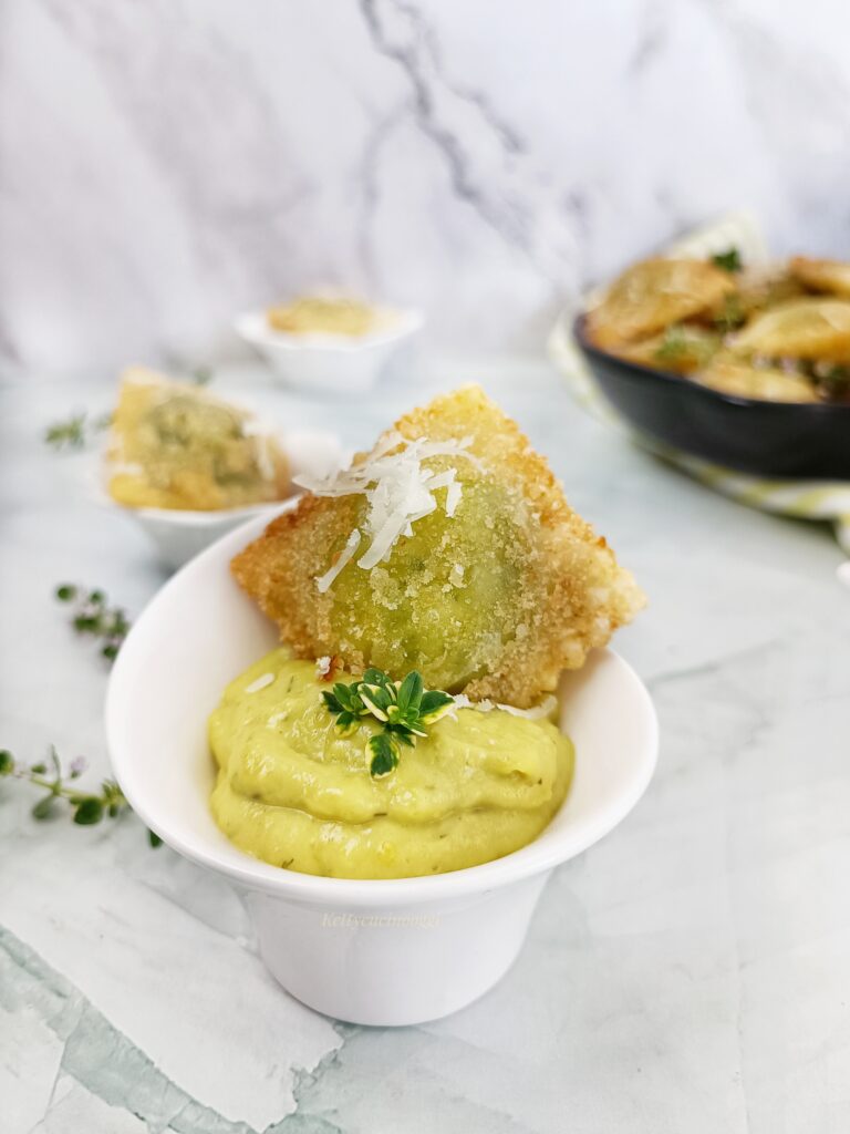 RAVIOLI SALSICCIA E FRIARIELLI FRITTI