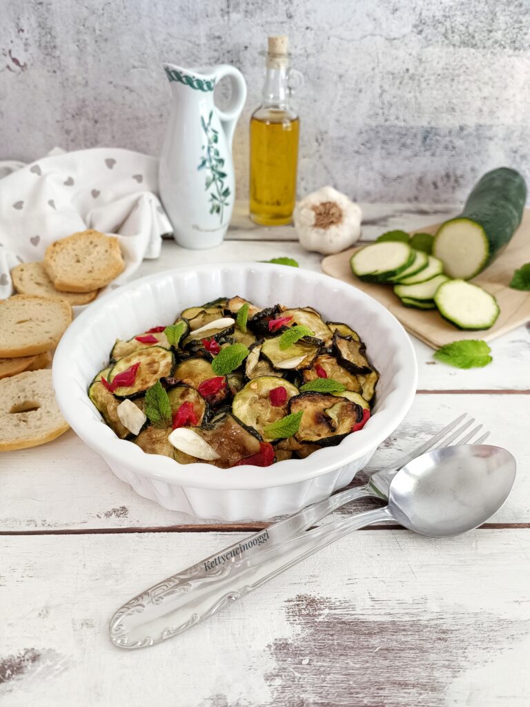 ZUCCHINE SCAPECE CON FRIGGITRICE AD ARIA