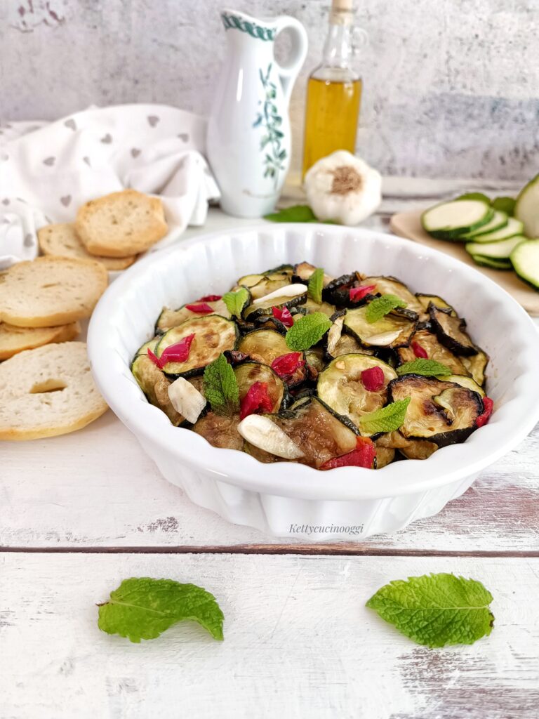 ZUCCHINE SCAPECE CON FRIGGITRICE AD ARIA