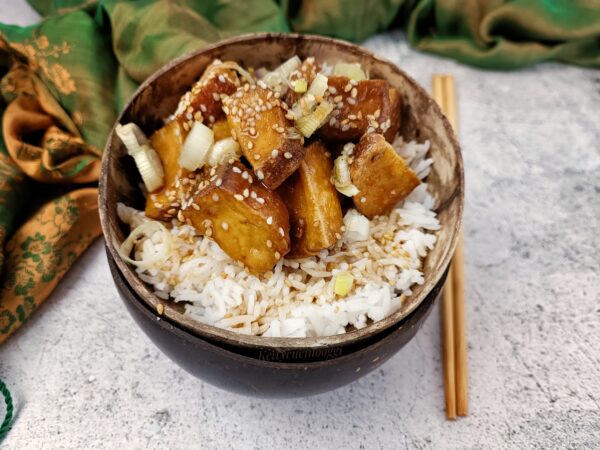 TOFU IN AGRODOLCE CON RISO BASMATI: LA RICETTA