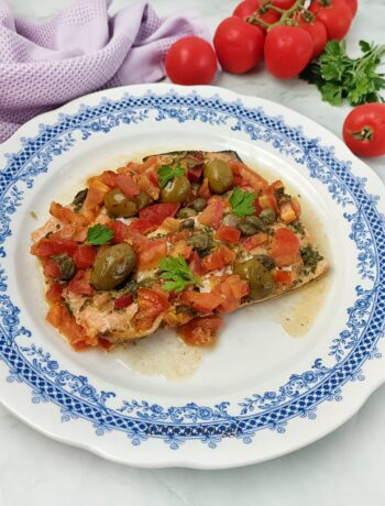 FILETTO DI TROTA SALMONATA AL CARTOCCIO