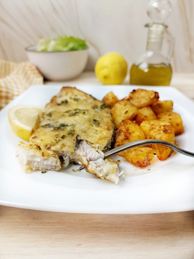 PESCE SPADA AL GRATIN