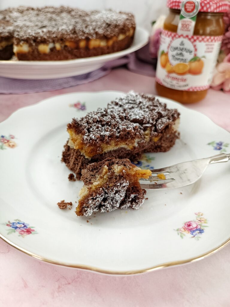 SBRICIOLATA RICOTTA E MARMELLATA DI ARANCE