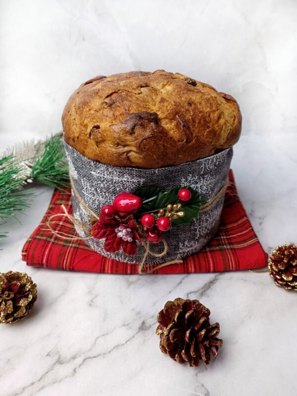 Il panettone del maestro Morandin una volta tagliato sarà soffice profumato e saporito.